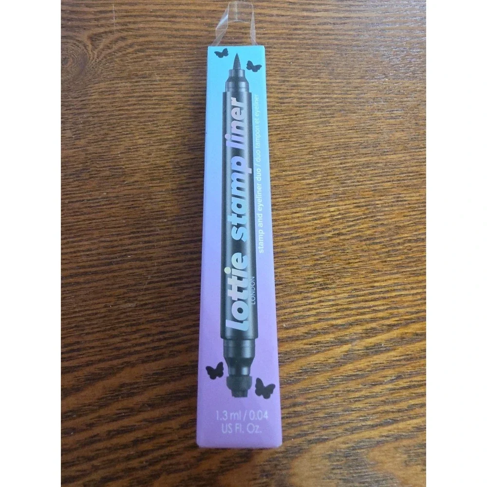 Lottie London Stamp Liner in Butterfly, Double Ended Black Eyeliner, Butterfly